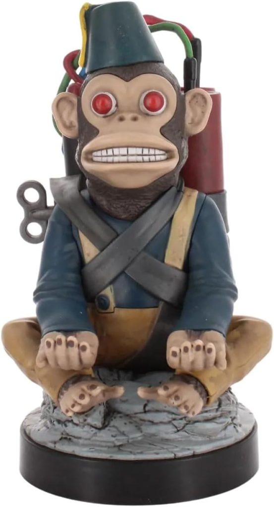 Exquisite Gaming: Call of Duty: Monkeybomb - Original Mobile Phone  Gaming Controller Holder, Device Stand, Cable Guys, Licensed Figure